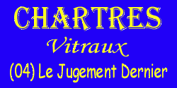 Chartres - Vitraux - (04) Le Jugement Dernier